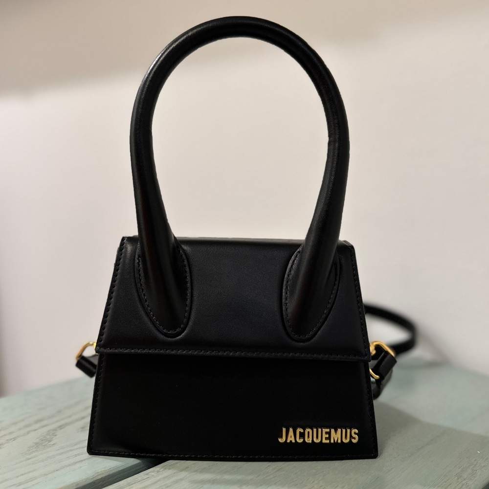 Authentic Jacquemus The Medium Black Le Chiquito moyen